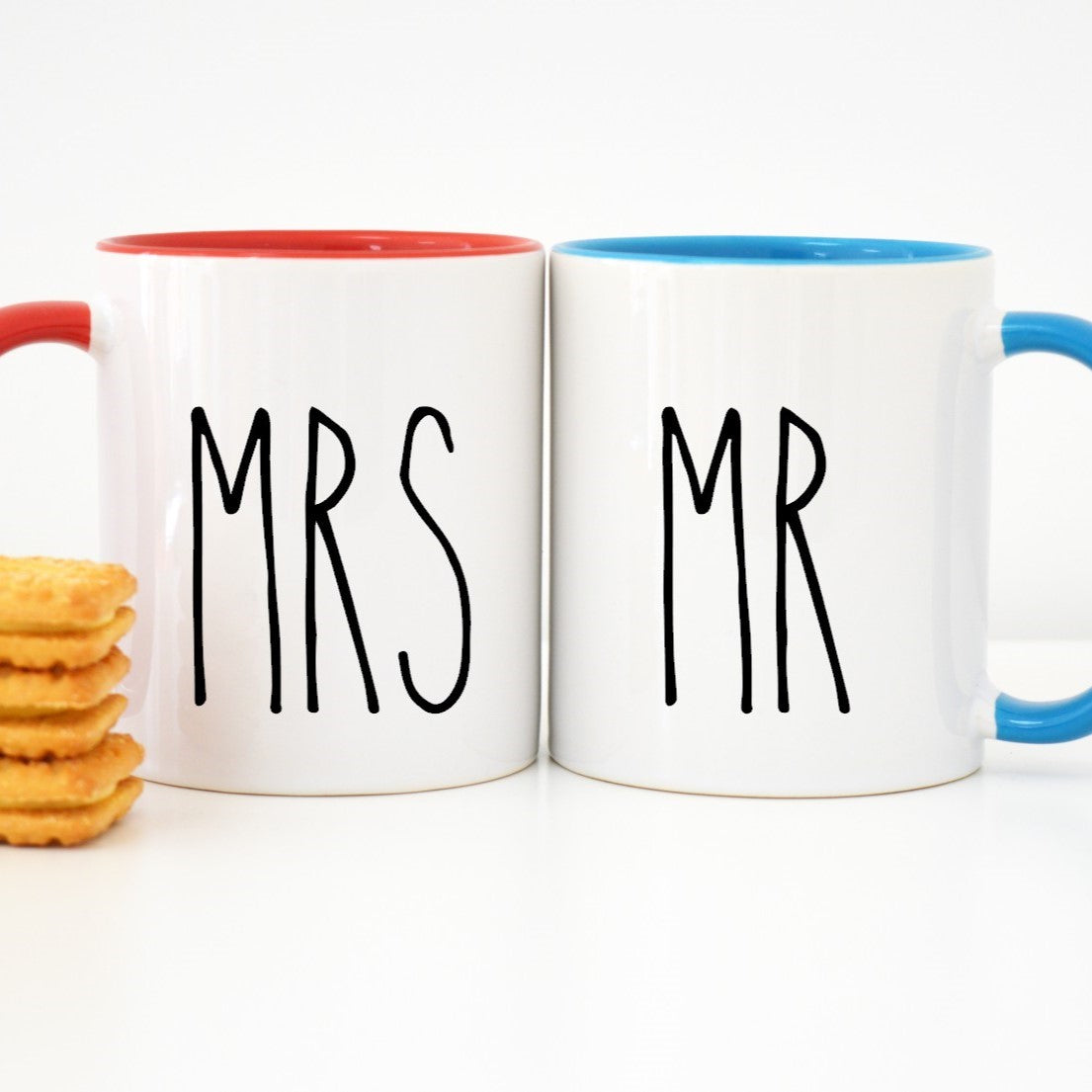 2 Rae Dunn Inspired MR/MRS Vinyl Decals